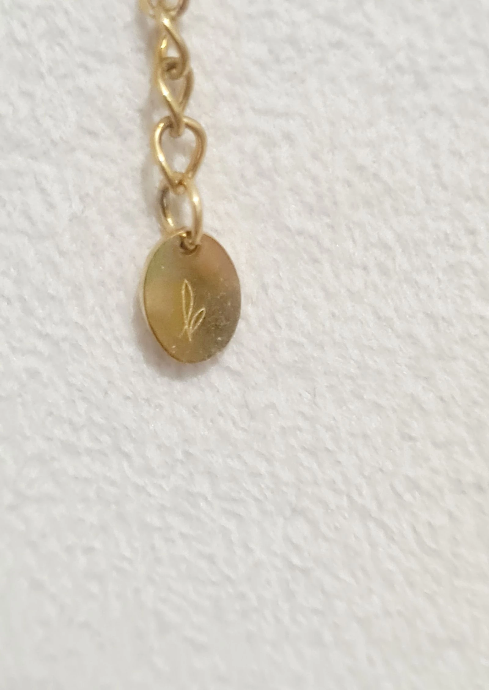 Colar Bohm dourado com cristal Swarovski – photo 4